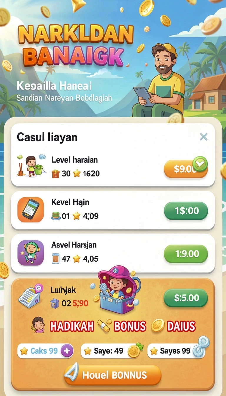 Cuplikan layar menu unduhan bighoki untuk perangkat Android